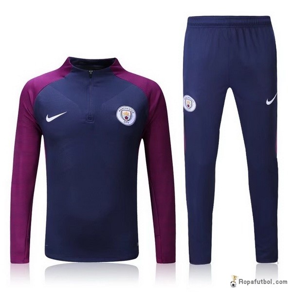 Chandal Manchester City 2017/18 Azul Purpura